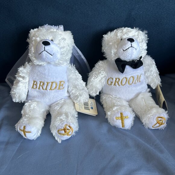 Bear Bride and Groom - Picture 1 of 8